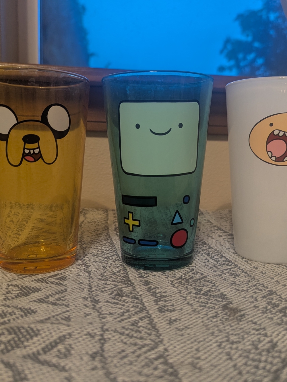 Adventure Time Pint Glasses